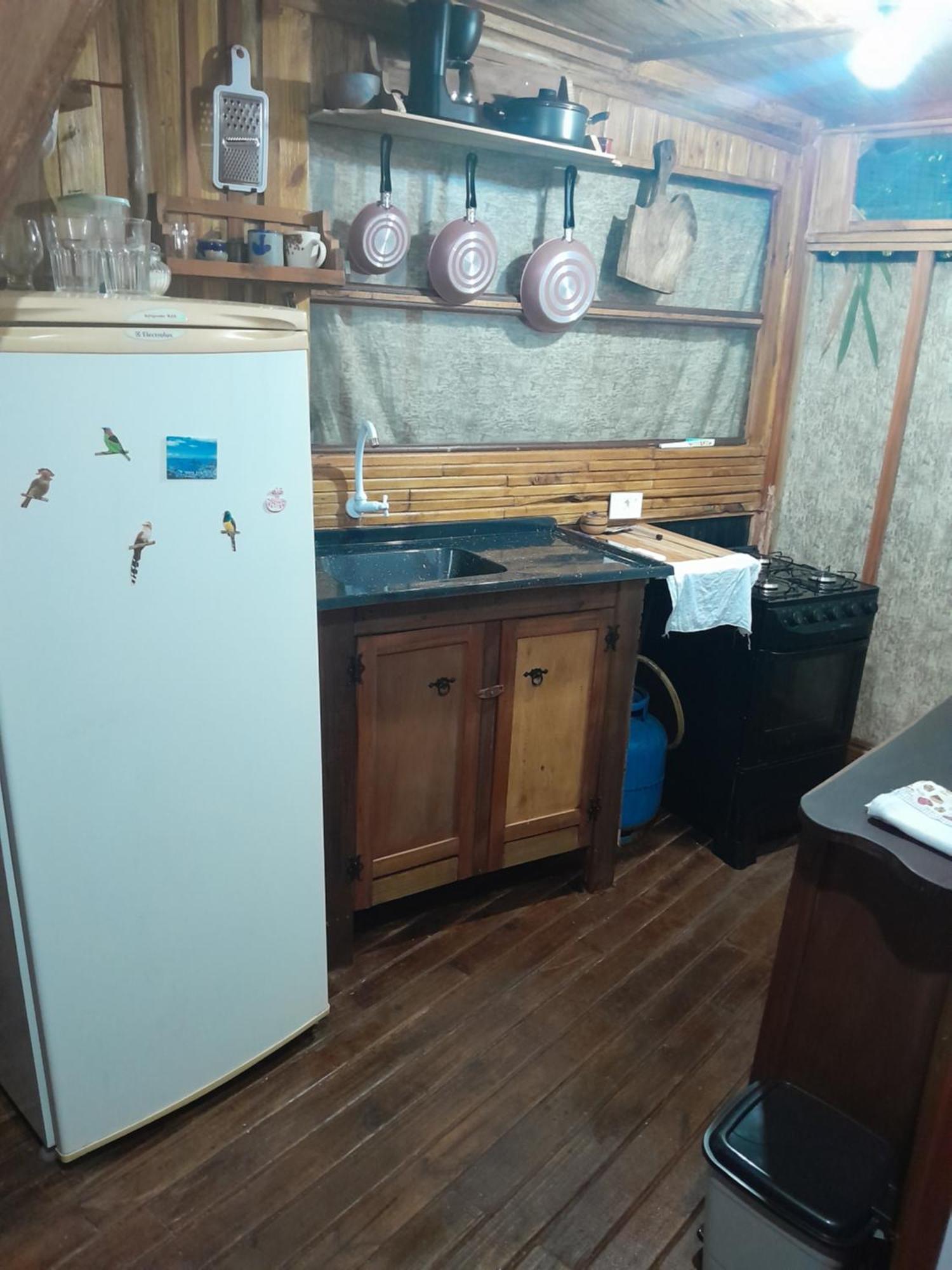 Apartamento Chale Bambu Cunha Exterior foto