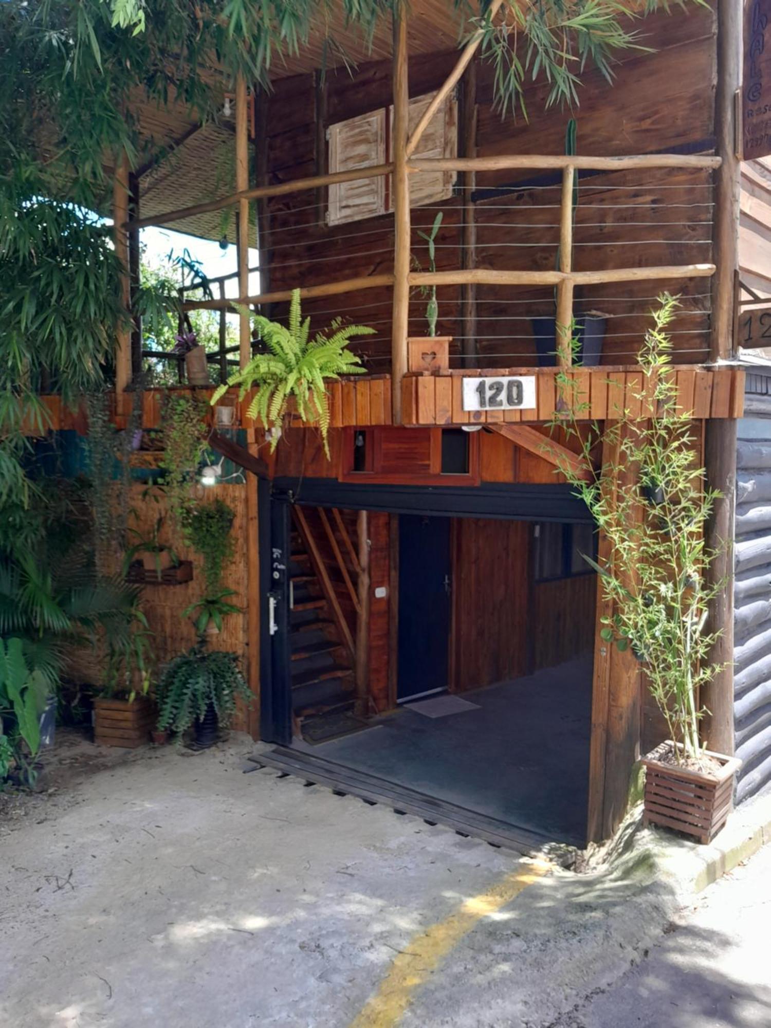 Apartamento Chale Bambu Cunha Exterior foto